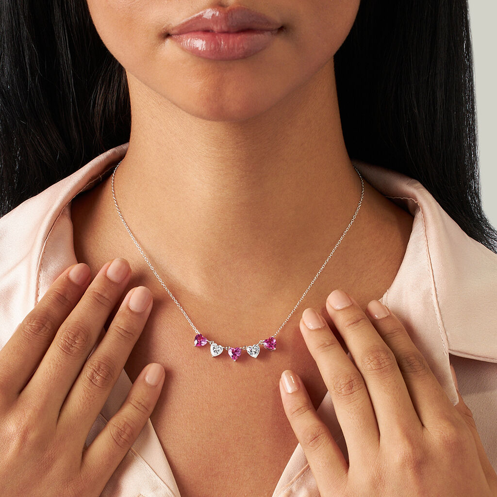 Collana Silver Elegance Argento Rodiato Cubic Zirconia - Collane Donna | Stroili