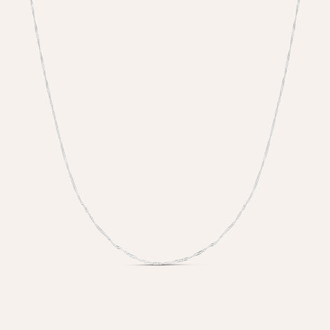 Catenina Po&egrave;me Oro Bianco - Catenina Donna | Stroili