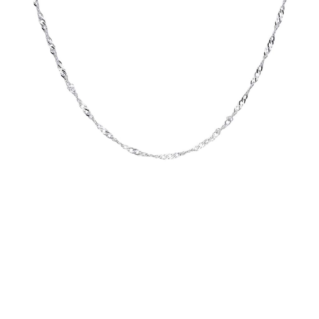 Catenina Po&egrave;me Oro Bianco