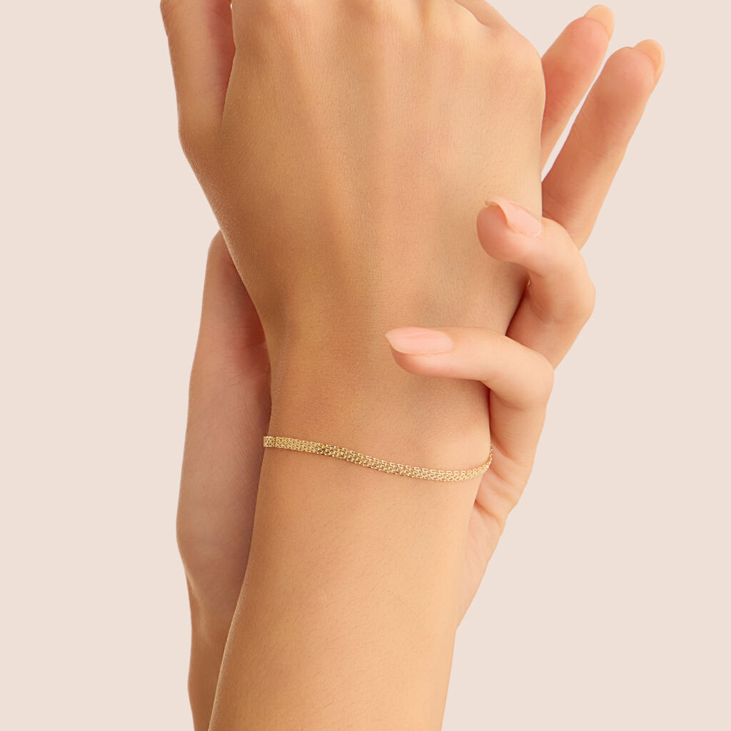 Bracciale Catena Colette Oro Giallo - Bracciali Donna | Stroili