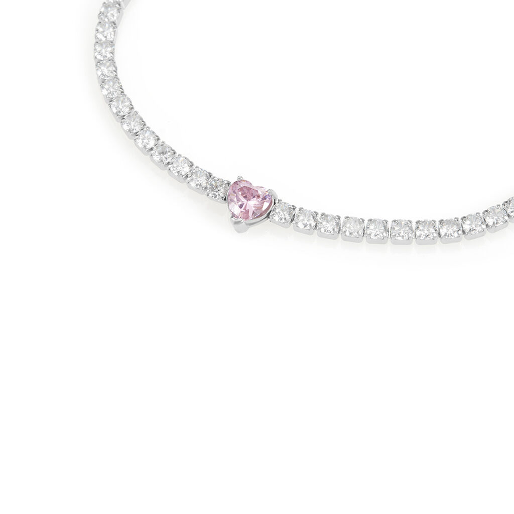 Bracciale Tennis Lady Chic Acciaio Cristallo - Bracciali Tennis Donna | Stroili