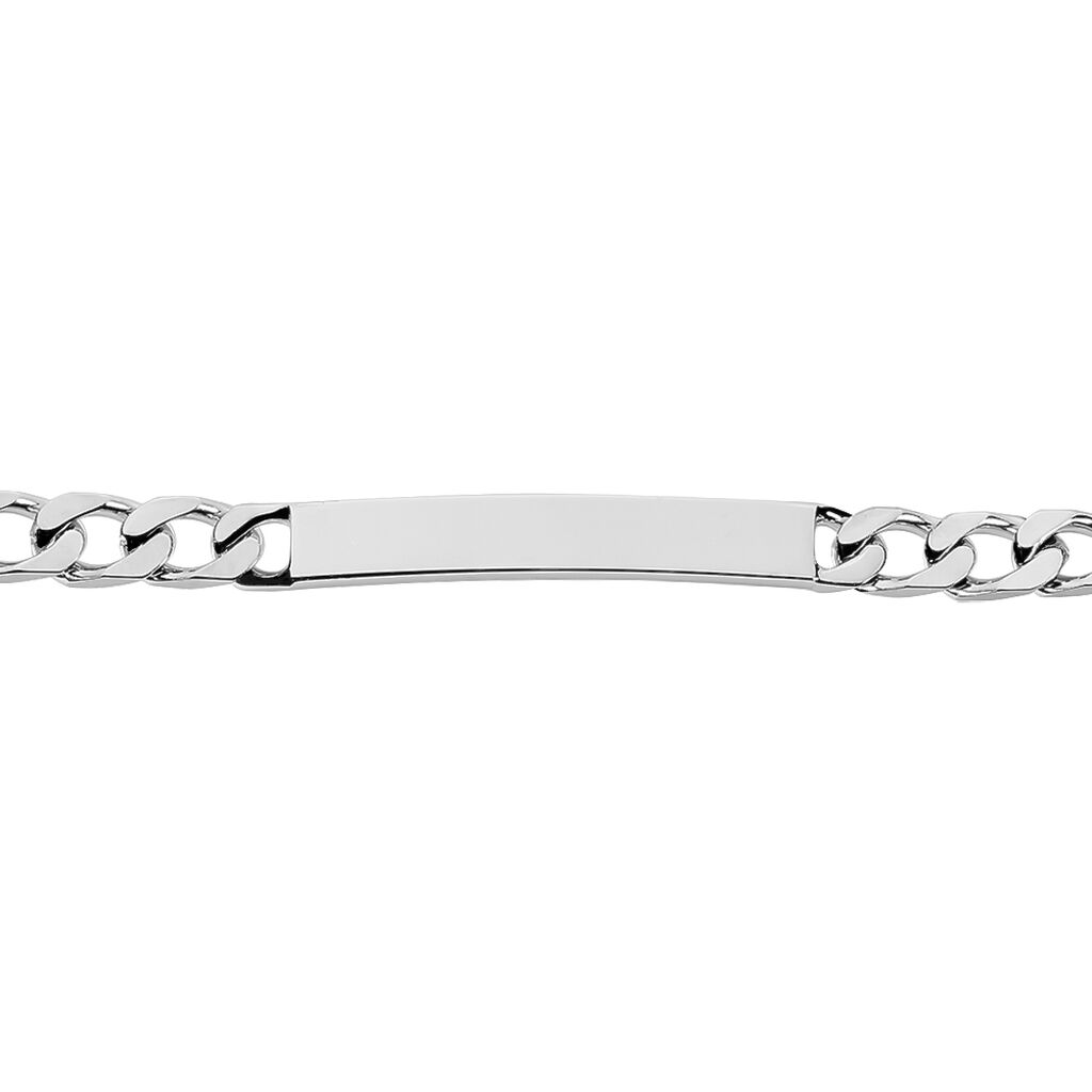 Bracciale Catena Gentleman Argento Rodiato - Bracciali Donna | Stroili