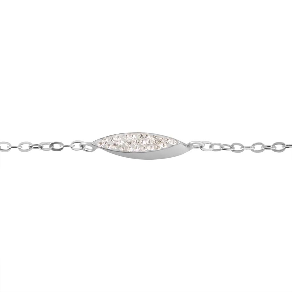 Bracciale Crystal Gold Oro Bianco Cristallo - Bracciali Donna | Stroili
