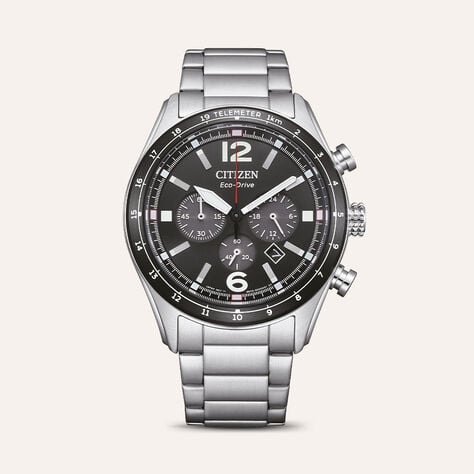 Orologio Eco Drive Citizen Ore Felici Ca4654-55e - Orologi con Datario Uomo | Stroili
