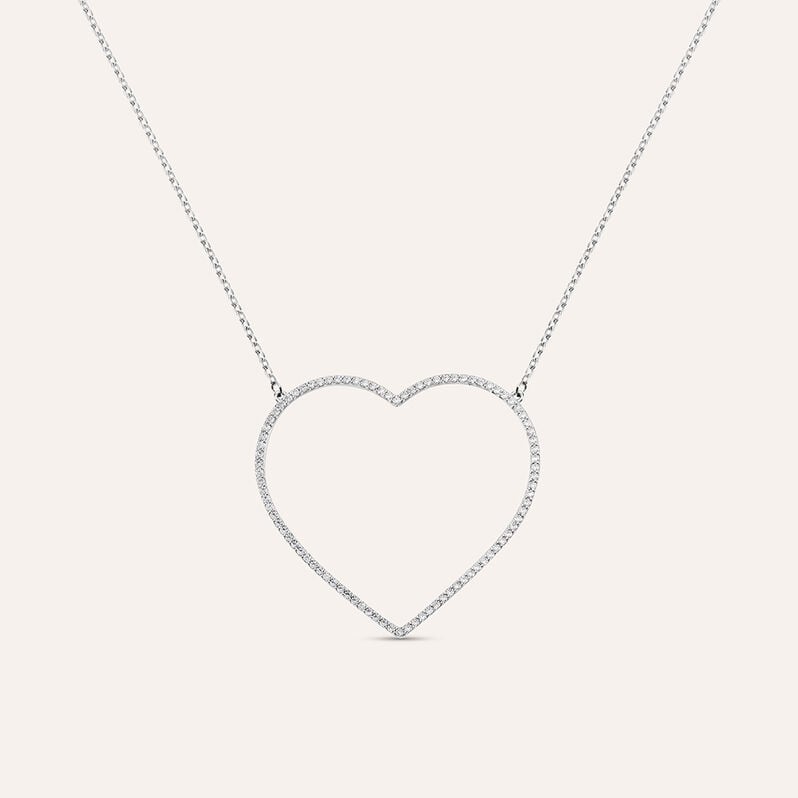 Collana Silver Shine Argento Rodiato Cubic Zirconia - Collane Donna | Stroili