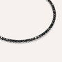 Bracciale Gentleman Argento Rodiato Cubic Zirconia