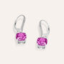 Orecchini Pendenti Silver Rainbow Argento Rodiato Cubic Zirconia