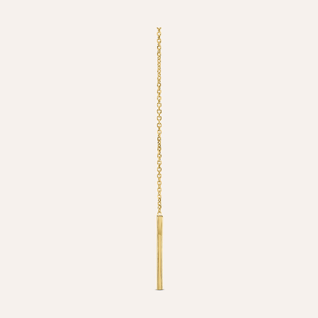 Mono Orecchino Pendente Saliscendi Beverly Oro Giallo - Mono Orecchino Donna | Stroili