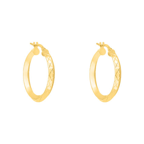 Orecchini A Cerchio Toujours Oro Giallo - Orecchini a Cerchio Donna | Stroili