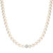 Collana Gabrielle Oro Bianco Perla D'Acqua Dolce Cristallo - Collane Donna | Stroili