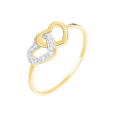 Anello Sophia Oro Giallo Diamante - Anelli con Pietre Donna | Stroili