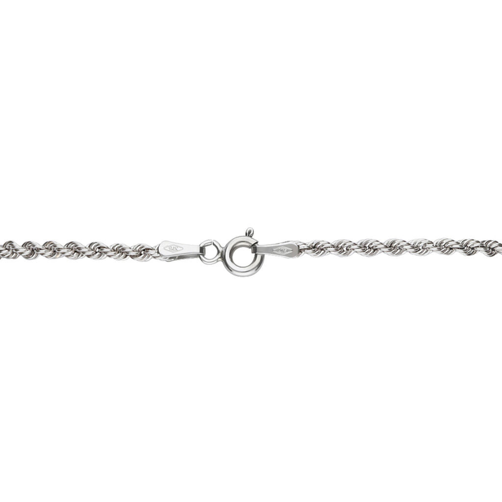 Bracciale Catena Colette Oro Bianco - Bracciali Donna | Stroili