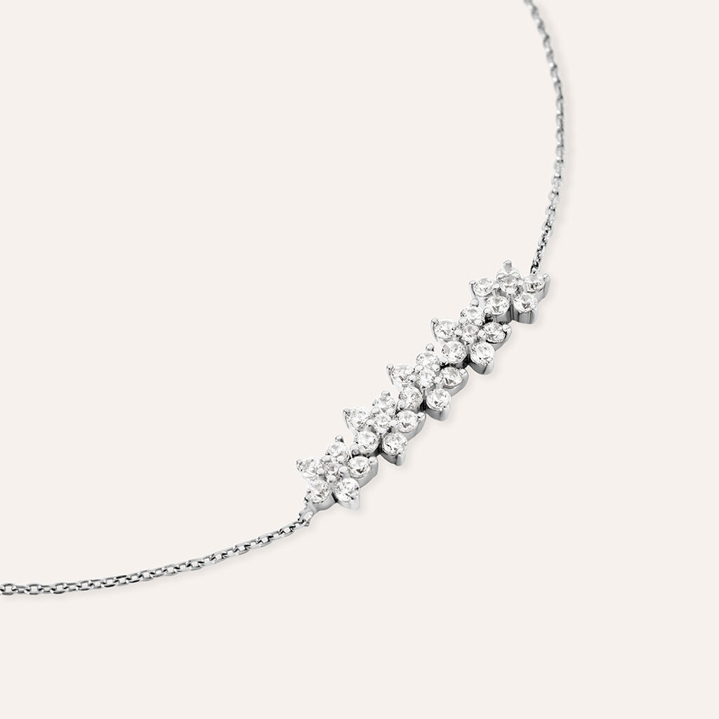 Bracciale Claire Oro Bianco Cubic Zirconia