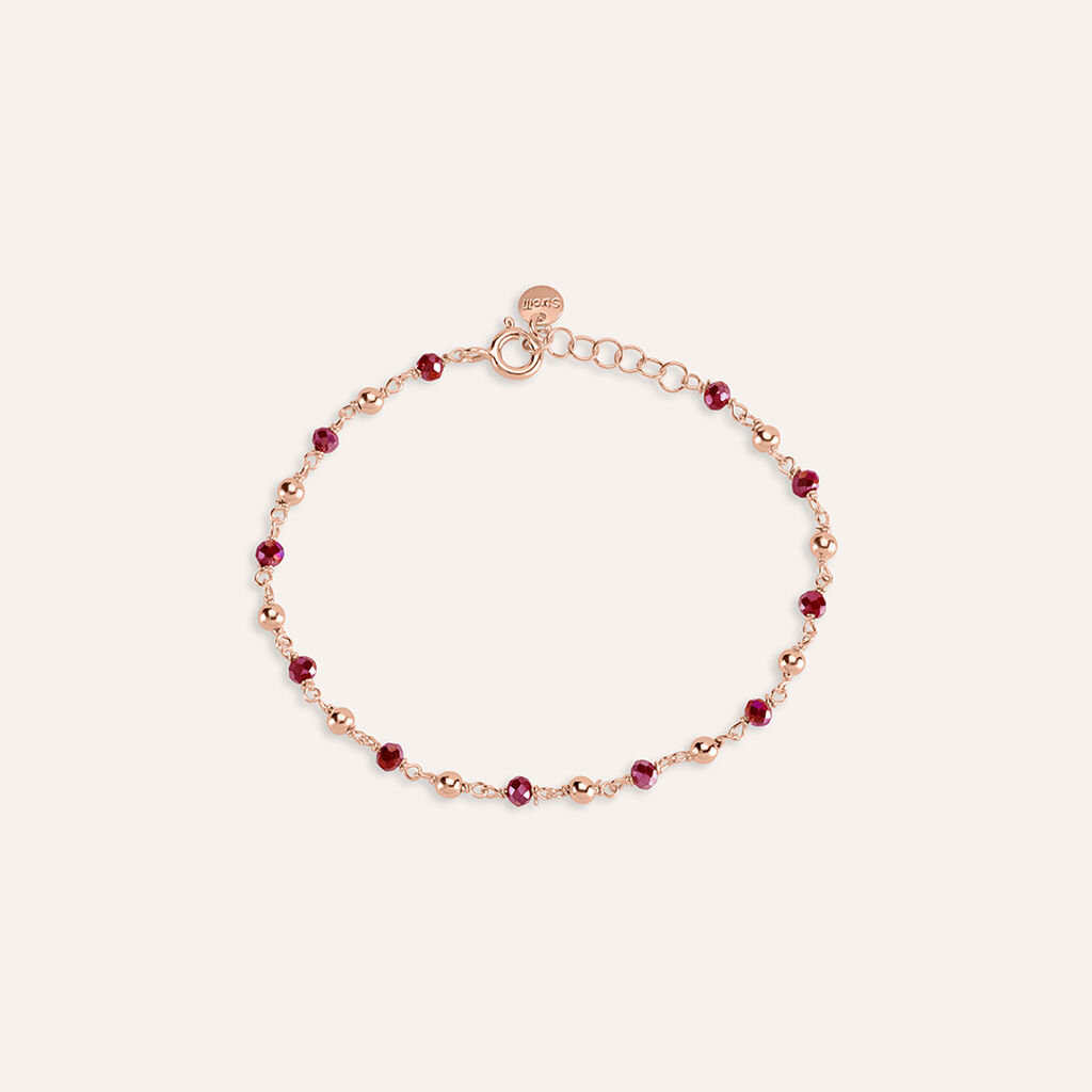 Bracciale Silver Soul Argento Rosa Cristallo