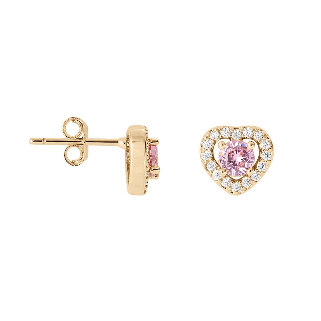 Orecchini Lobo Golden Dream Placcato Oro Giallo Cubic Zirconia - Orecchini a Lobo Donna | Stroili