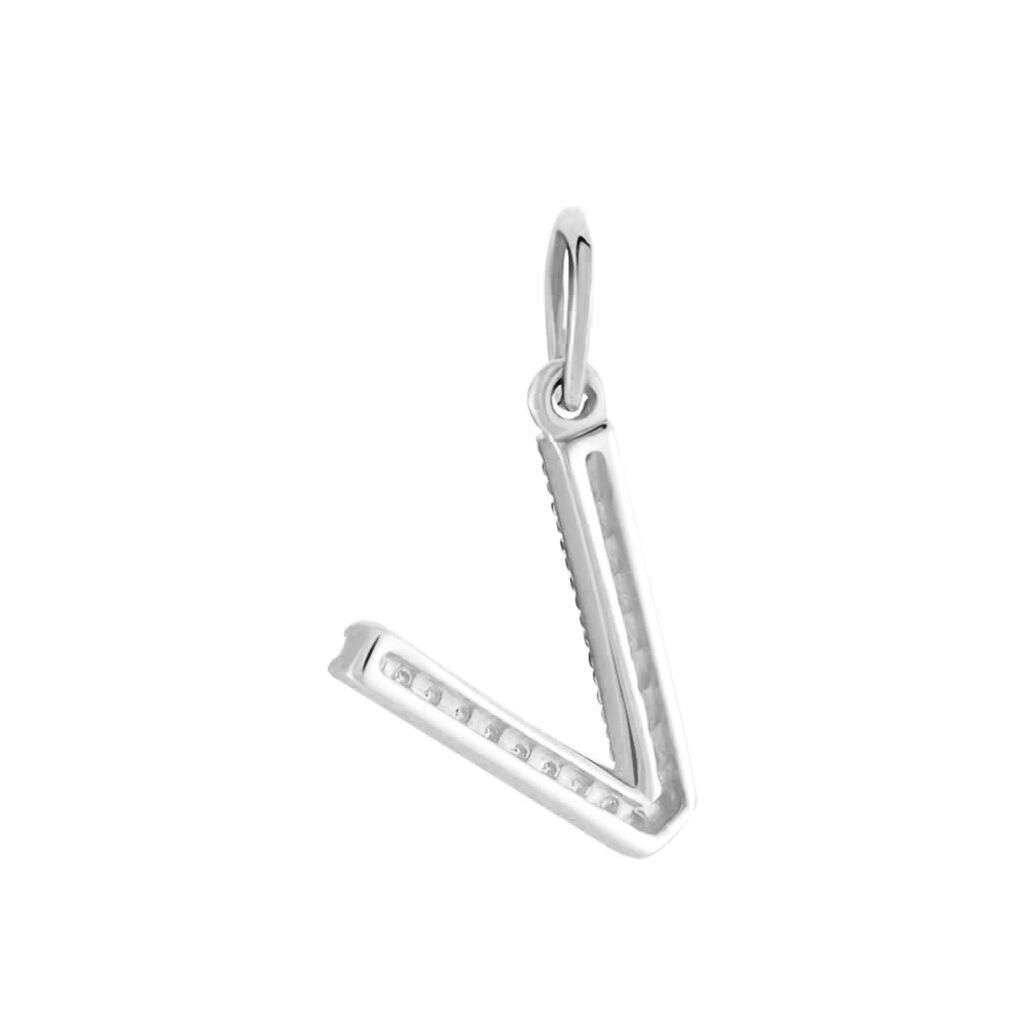 Pendente Poème Oro Bianco Cubic Zirconia - Ciondoli Donna | Stroili