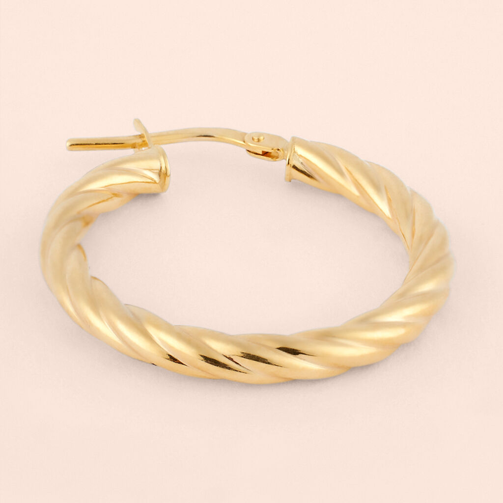 Orecchini A Cerchio Toujours Oro Giallo