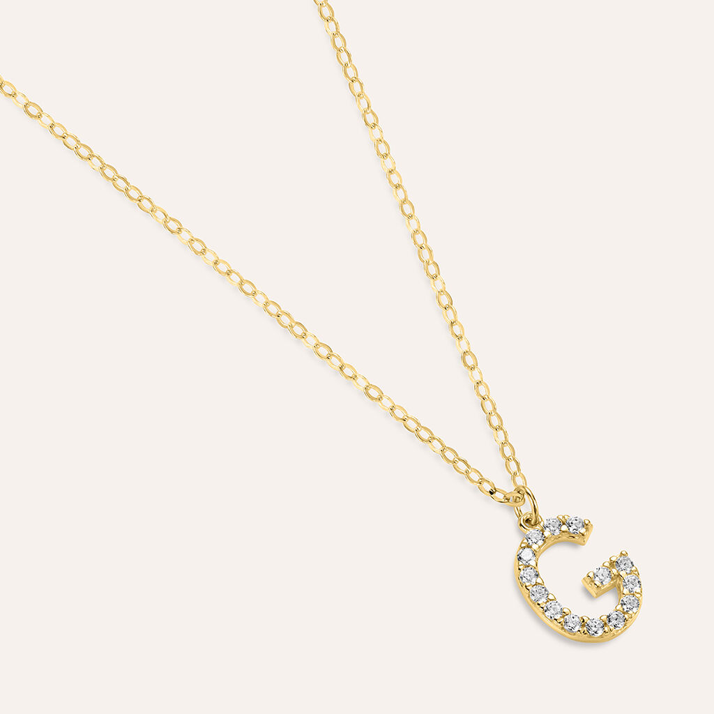 Collana Claire Oro Giallo Cubic Zirconia
