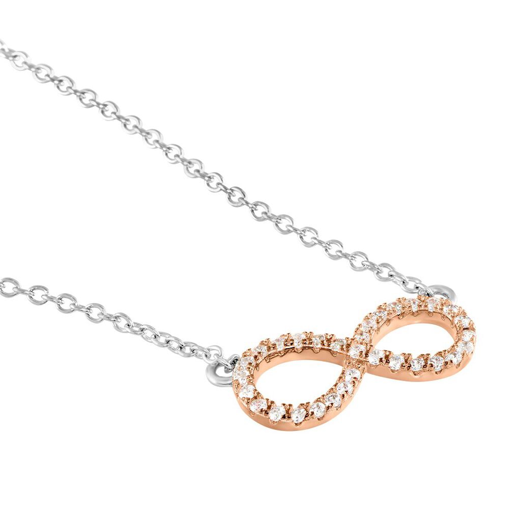 Collana Silver Moments Argento Rosa Cubic Zirconia - Collane Donna | Stroili