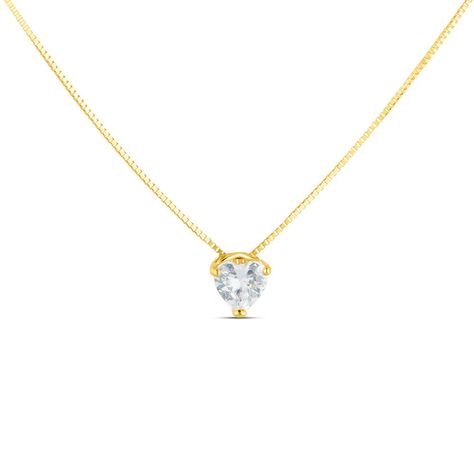 Collana Punto Luce Claire Oro Giallo Cubic Zirconia - Collane Punto Luce Donna | Stroili