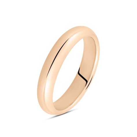 Fede Classica Leggera 4.5 mm Oro Rosa - Anelli con Incisione Unisex | Stroili