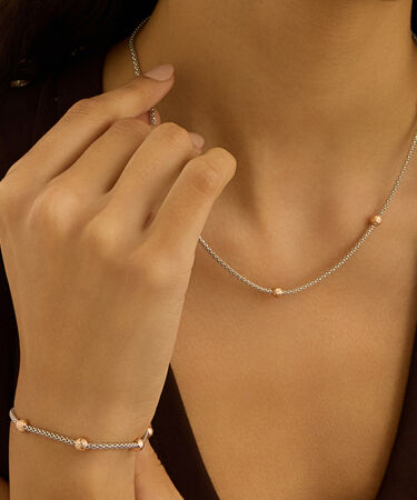 Bracciale Golden Lover Oro Bicolore