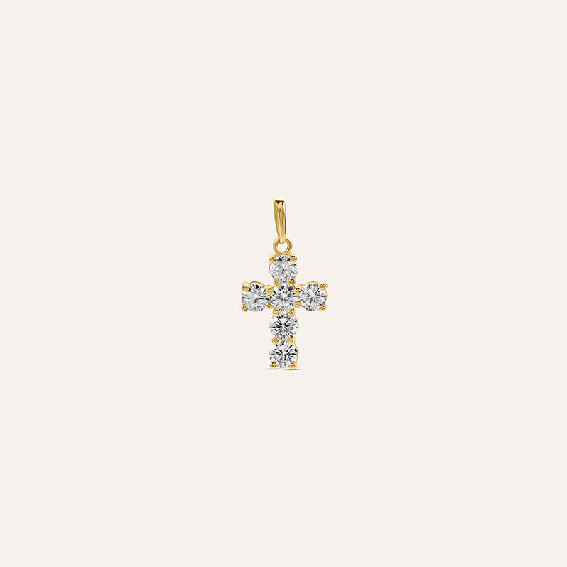 Pendente Holy Oro Giallo Cubic Zirconia - Ciondoli Donna | Stroili