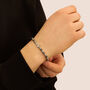 Bracciale Man Code Acciaio Ematite