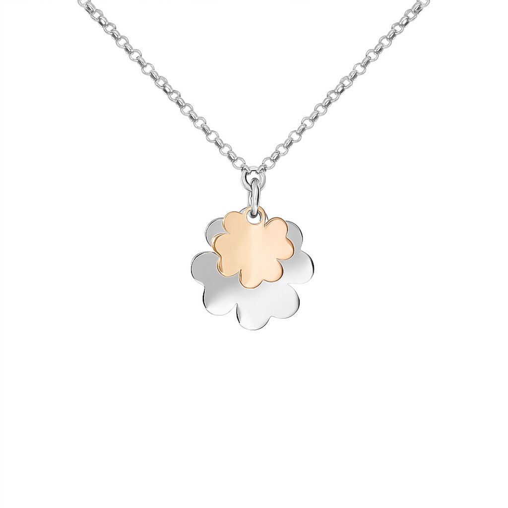 Collana Silver Collection Argento Bicolore Bianco / Rosa - Collane Donna | Stroili