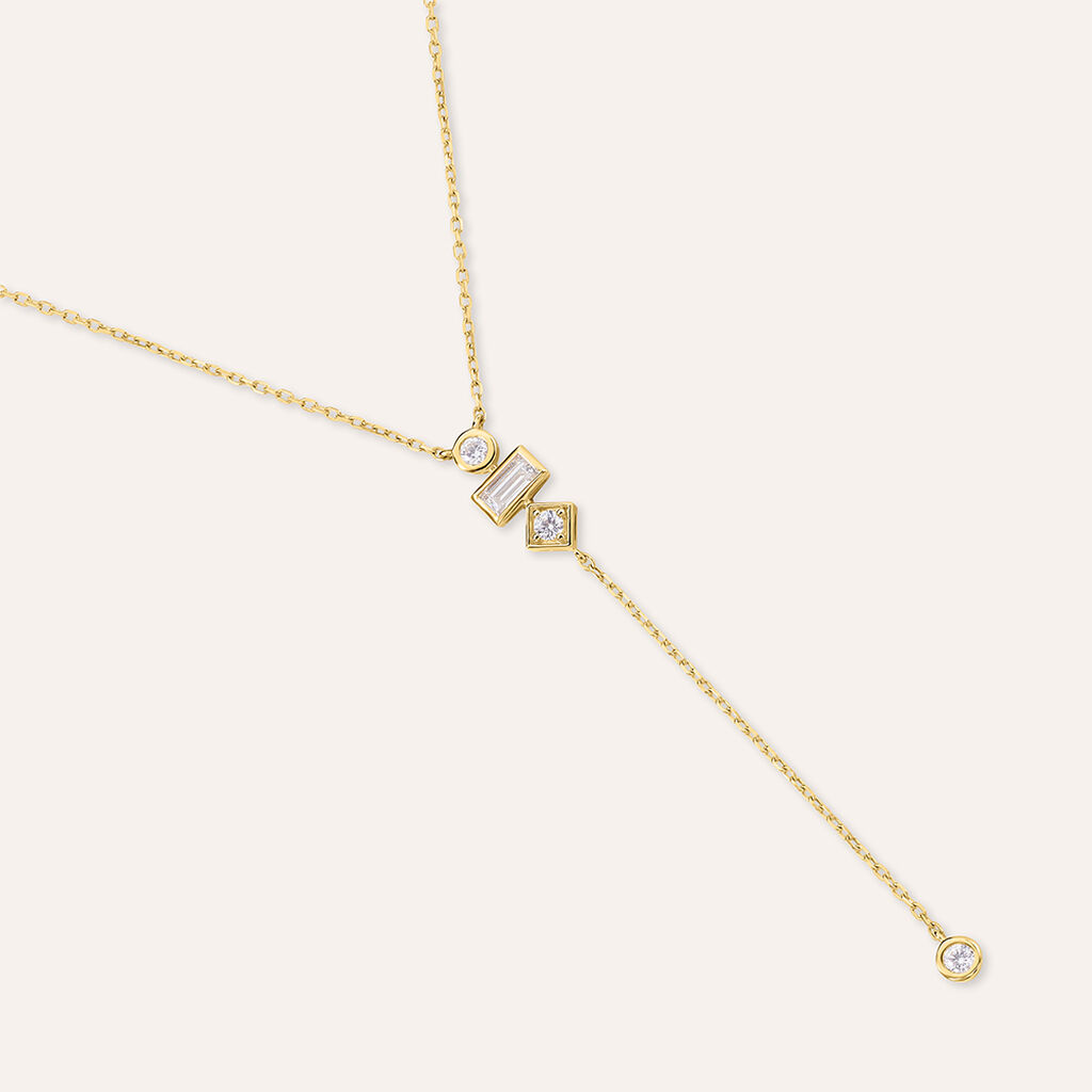 Collana Claire Oro Giallo Cubic Zirconia