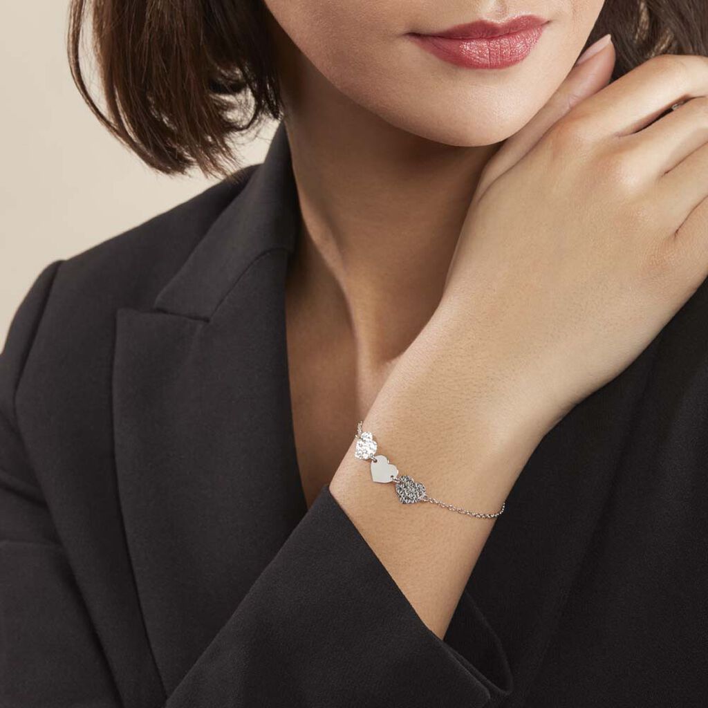 Bracciale Silver Collection Argento Rodiato - Bracciali Love Donna | Stroili