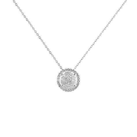 Collana Sophia Oro Bianco Diamante - Collane Donna | Stroili