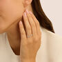 Anello Fantasia Claire Oro Bianco Cubic Zirconia