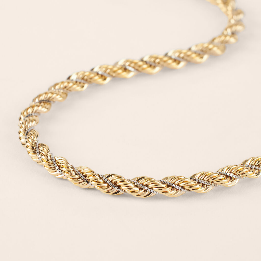 Bracciale Catena Colette Oro Bicolore - Bracciali Donna | Stroili