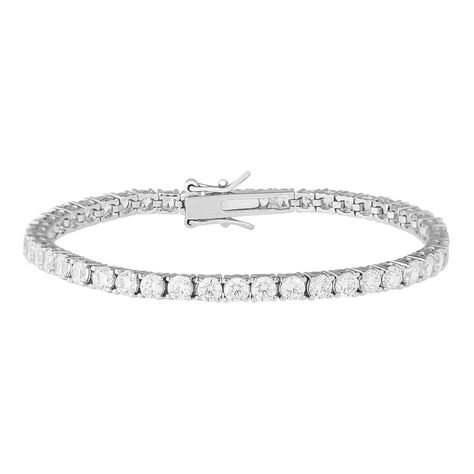 Bracciale Tennis Silver Elegance Argento Rodiato Cubic Zirconia - Bracciali Tennis Donna | Stroili