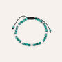 Bracciale Man Code Acciaio Turchese