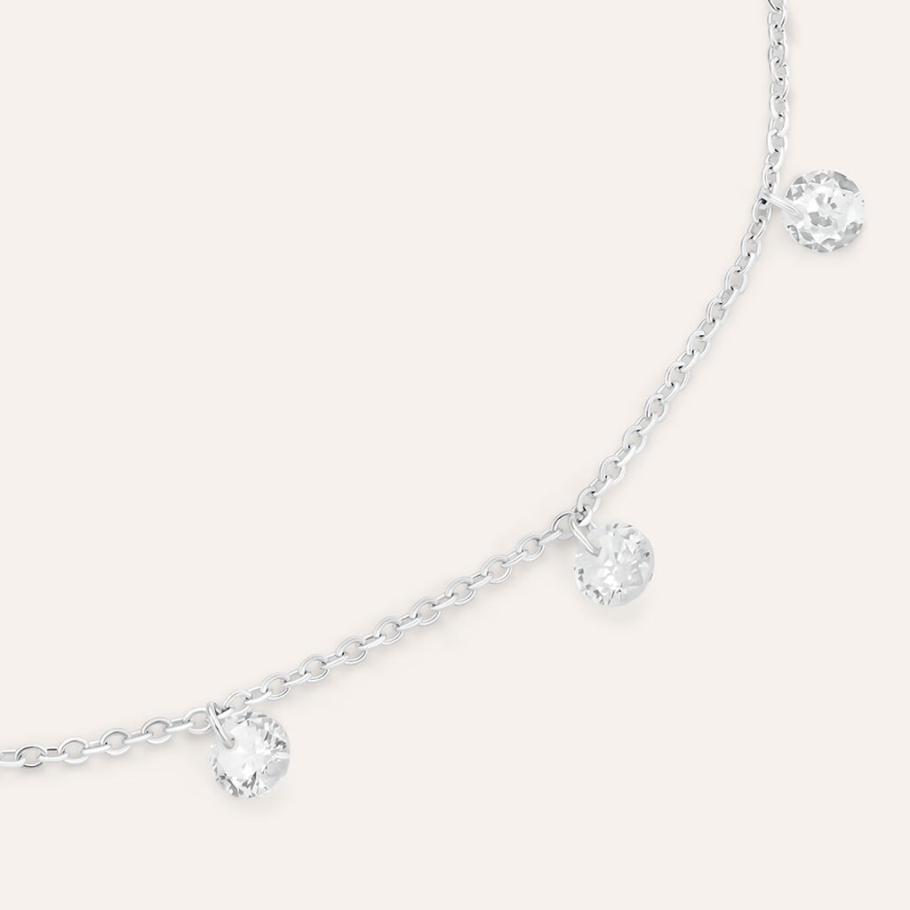 Bracciale Silver Elegance Argento Rodiato Cubic Zirconia