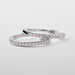 Orecchini A Cerchio Sophia Oro Bianco Diamante - Orecchini a Cerchio Donna | Stroili