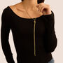 Collana Cravattino Radiance Acciaio Dorato