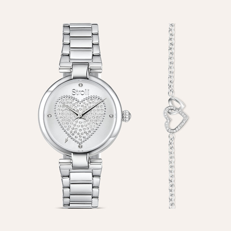 Combo Orologio Al Quarzo Stroili Verona con Bracciale - Orologi solo Tempo Uomo | Stroili