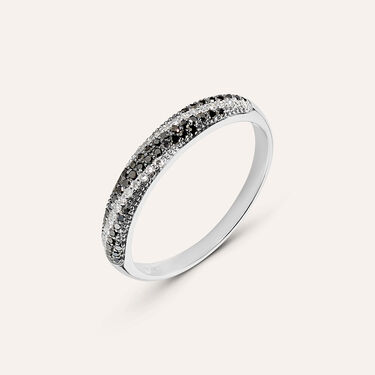 Anello Fascia Sophia Oro Bianco Diamante
