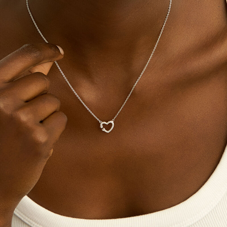 Collana Silver Moments Argento Rodiato Cubic Zirconia - Collane Donna | Stroili