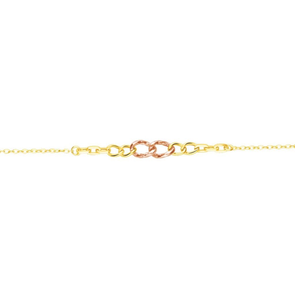 Bracciale Catena Beverly Oro Bicolore