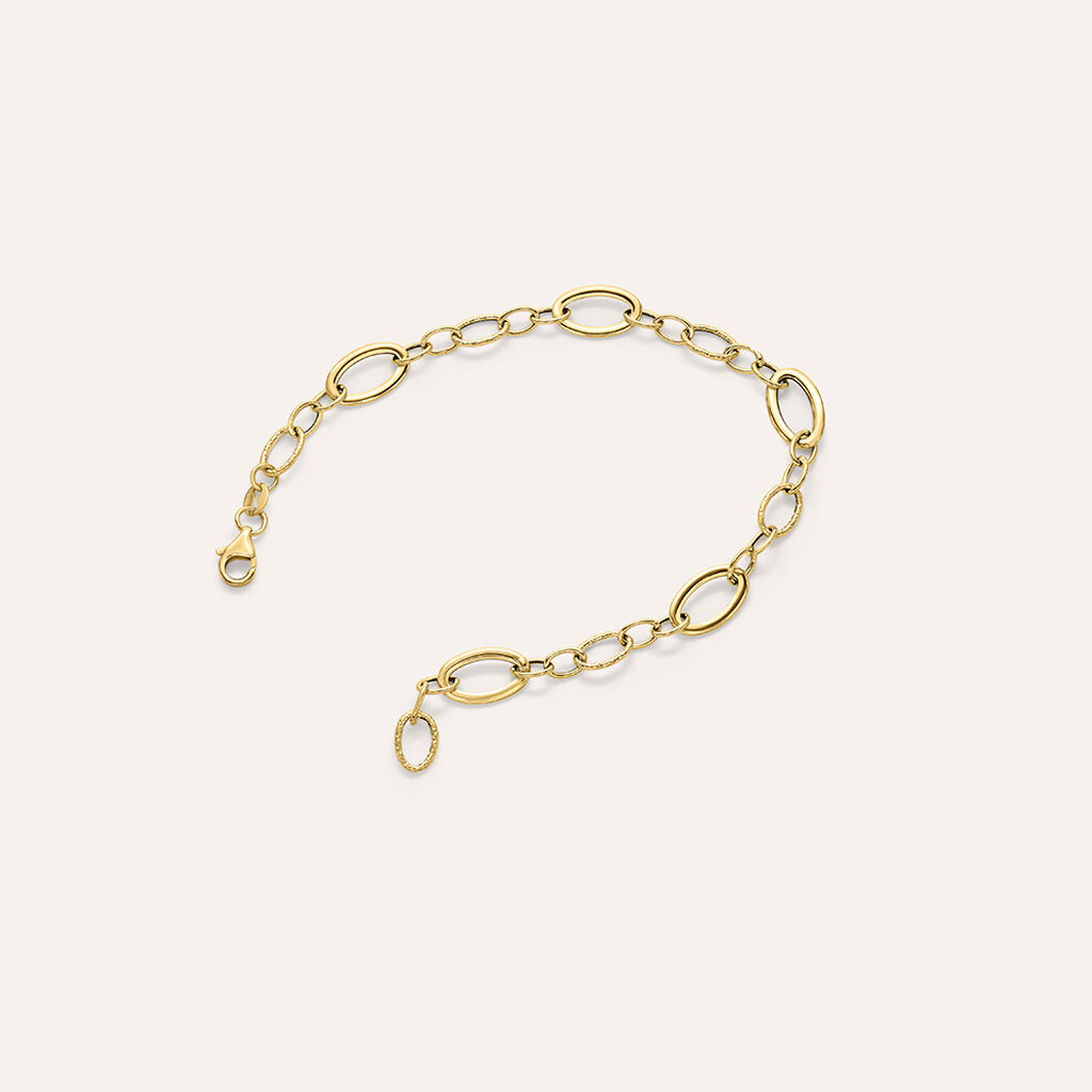 Bracciale Catena Gold Essence Oro Giallo - Bracciali Donna | Stroili