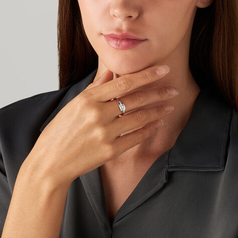 Anello Riviere Silver Shine Argento Rodiato Cubic Zirconia - Anelli Riviere Donna | Stroili