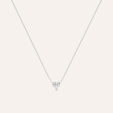 Collana Punto Luce Claire Oro Bianco Cubic Zirconia - Collane Punto Luce Donna | Stroili