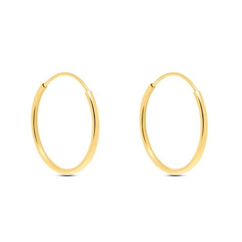 Orecchini A Cerchio Toujours Oro Giallo - Orecchini a Cerchio Donna | Stroili