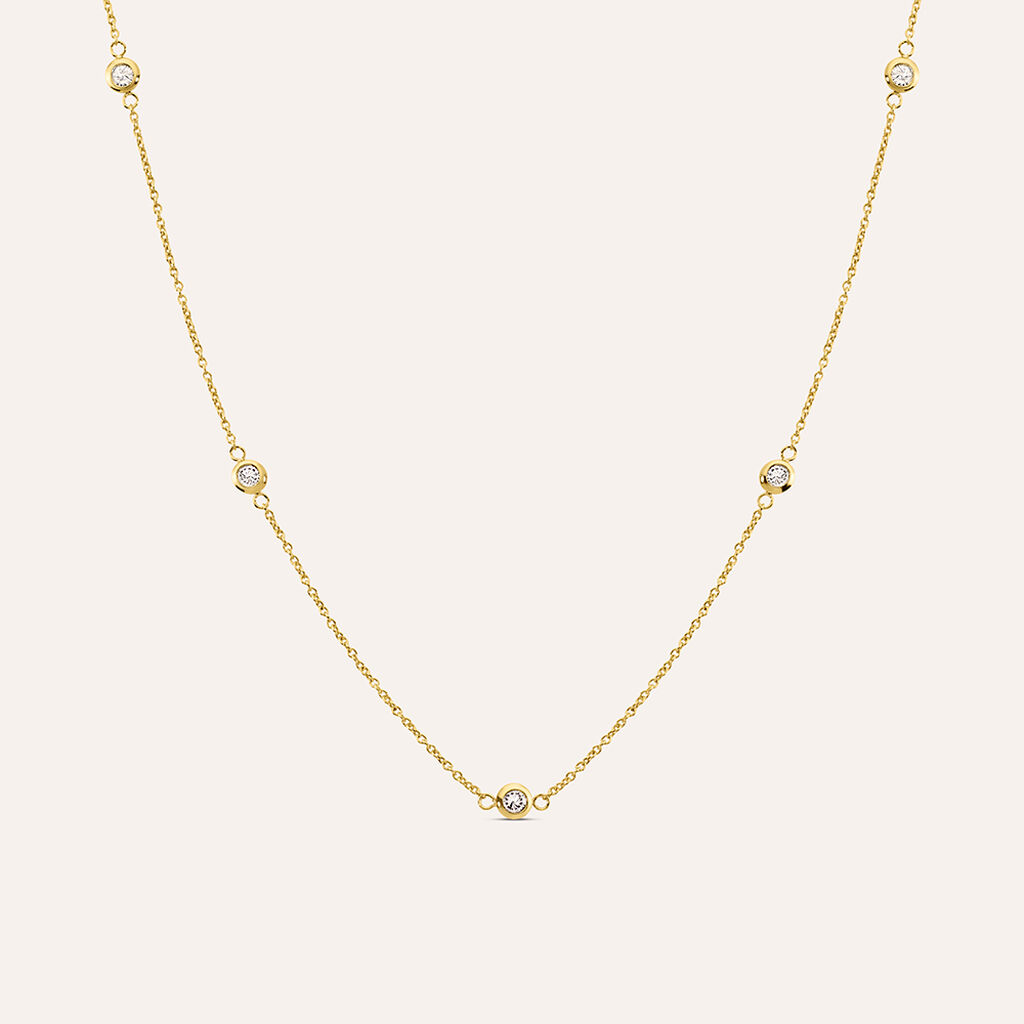 Collana Desideria Argento Nobile Dorato
