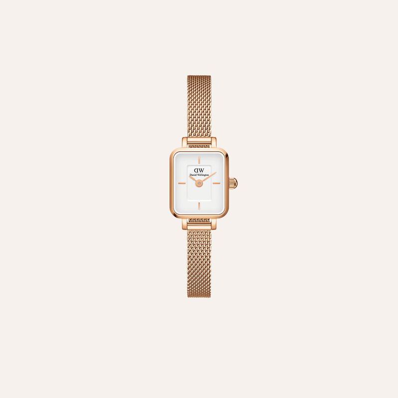 Orologio Al Quarzo Daniel Wellington Quadro Mini White Dw00100727 - Orologi solo Tempo Donna | Stroili