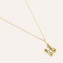 Pendente Love Beats Argento Dorato